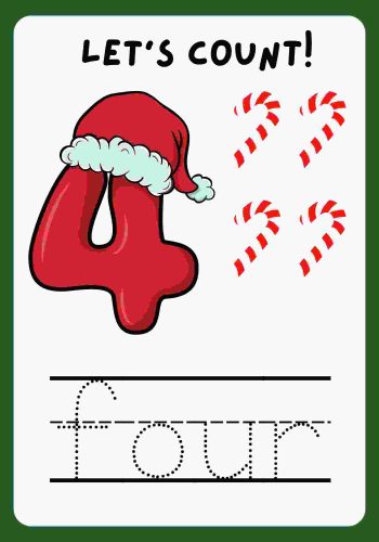 Fichas de navidad en inglés 3