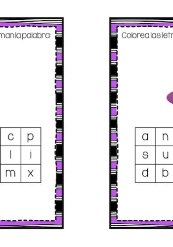 Fichas Fonológicas de Halloween para Niños 2