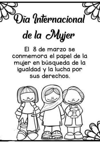 Fichas del dia de la mujer de lectura 3