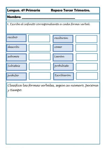 Recursos interactivos para el aprendizaje de lengua en 4º primaria 2