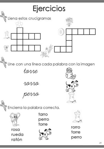 Relación de las fichas con la lecto-escritura y lógico-matemática 2