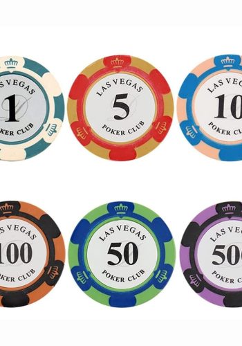 Descripción y características de las fichas de póquer en diferentes colores 1