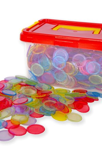 Fichas de plástico transparentes 2