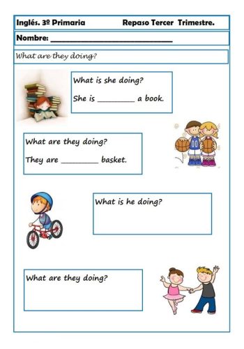 Aprender y repasar con fichas de inglés 3