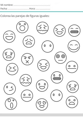 Actividades de Atención y Concentración 2