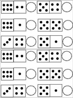 Actividades de juego con fichas de colores para matematicas 3