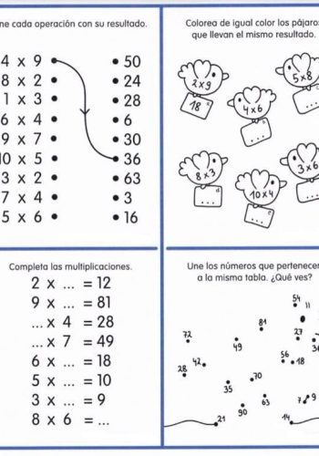 Actividades de repaso en 2º de Primaria 3