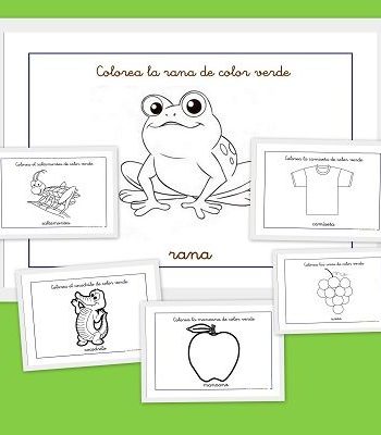 Actividades para enseñar el color verde a niños de educación infantil 2