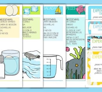 Actividades prácticas y experimentos científicos en fichas de ciencias naturales 2