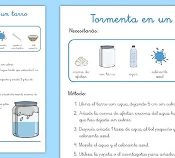 Actividades prácticas y experimentos científicos en fichas de ciencias naturales 3