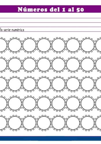 Aprendizaje de los números del 1 al 50 2