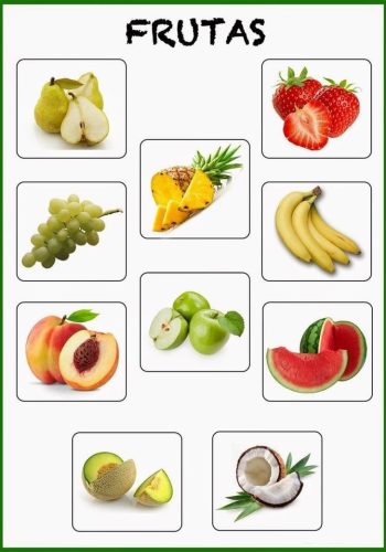 Aprendizaje de vocabulario relacionado con frutas y verduras 1