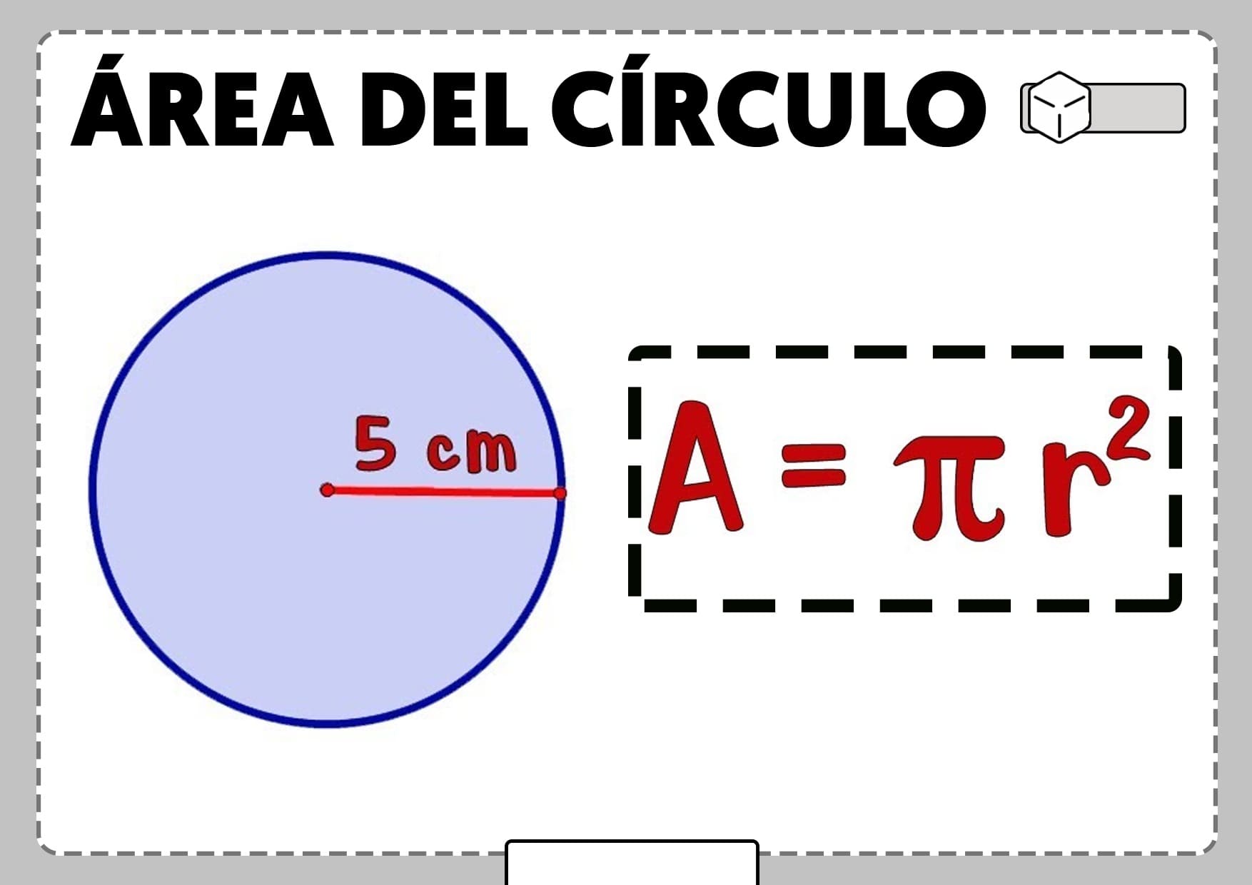 Área y perímetro de círculos 3
