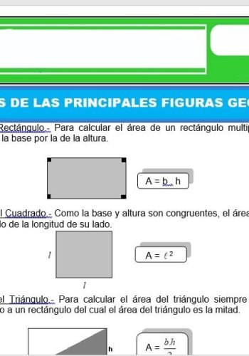 Área y perímetro de rectángulos 2