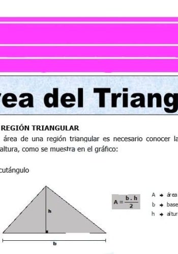 Área y perímetro de triángulos 3
