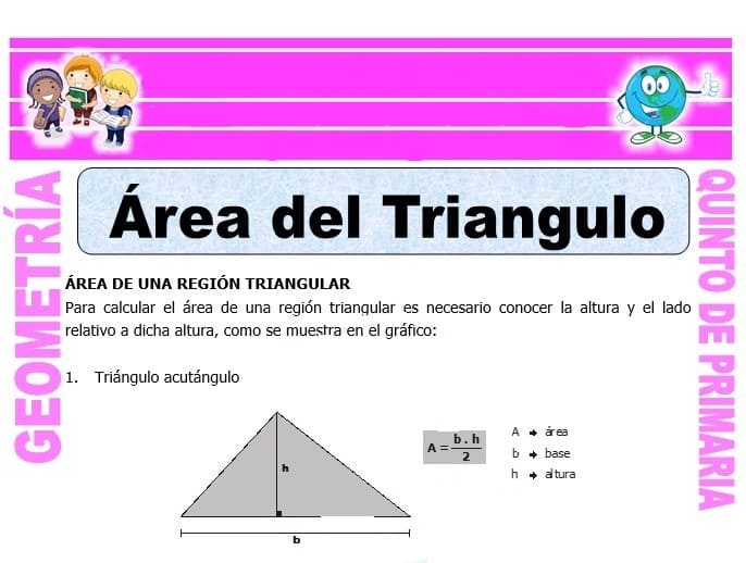 Área y perímetro de triángulos 3