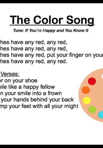 Canciones y actividades para aprender los colores en inglés 1