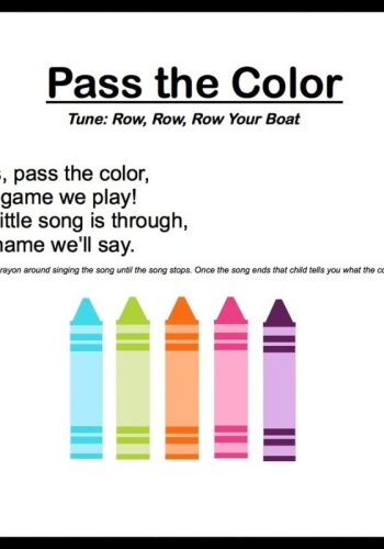 Canciones y actividades para aprender los colores en inglés 3