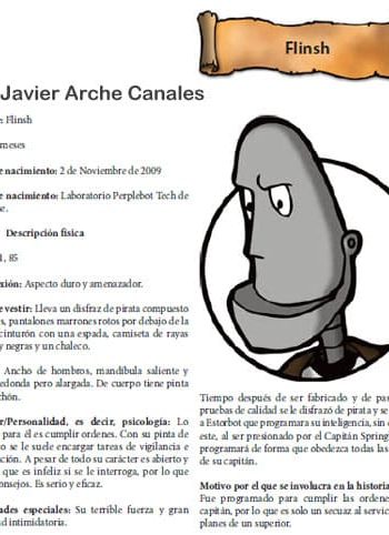 Características físicas y habilidades del personaje 1