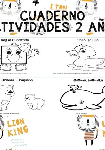 Cuaderno de actividades en PDF para niños de 2 y 3 años 3