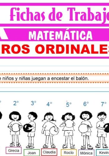 Definición de números ordinales 2