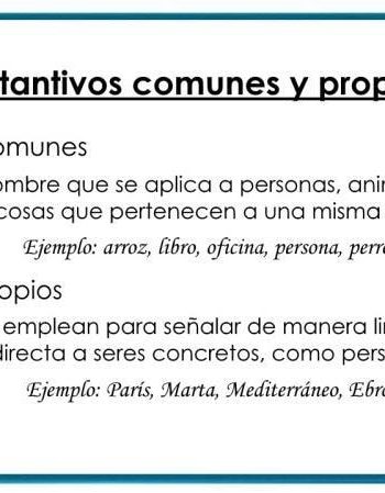 Definición de sustantivos 2