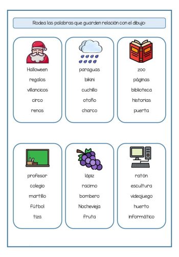 Fichas de lectura 3 primaria