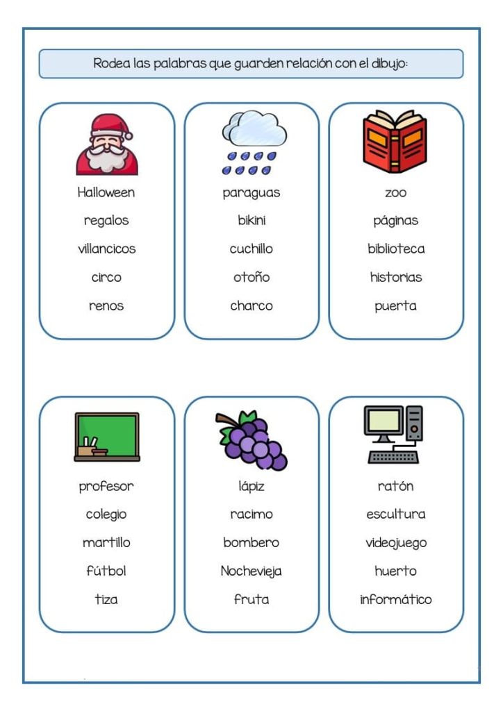 Fichas de lectura 3 primaria