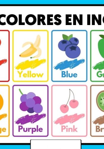 Descripción de los colores básicos en inglés 3