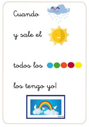 Dibujos, adivinanzas, lecturas y canciones para adquirir conocimientos sobre la naturaleza 2