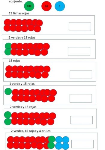 Enlace entre las matemáticas y el arte con las fichas de colores 3