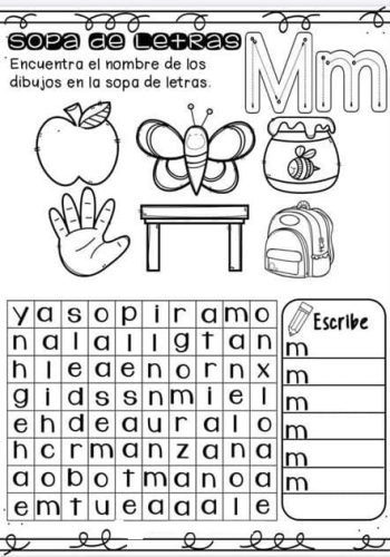 Fichas de colores para actividades de lectoescritura y gramática 2