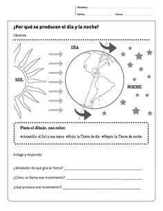 Fichas de colores para ciencias naturales y ciencias sociales 1