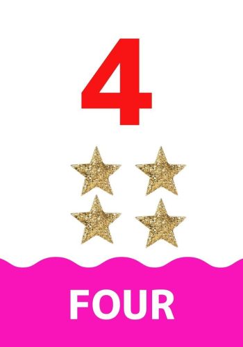 Fichas, tarjetas y flashcards del número 4 2