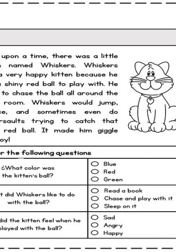 Fomento de la comprensión lectora en inglés a través de las fichas 2