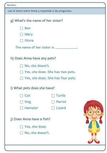 Fomento de la comprensión lectora en inglés a través de las fichas 3