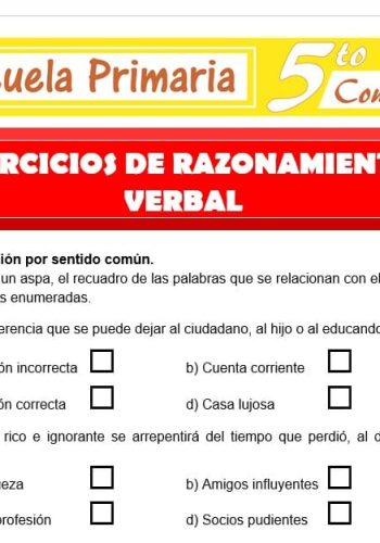 Fortalecimiento de habilidades de razonamiento verbal 1
