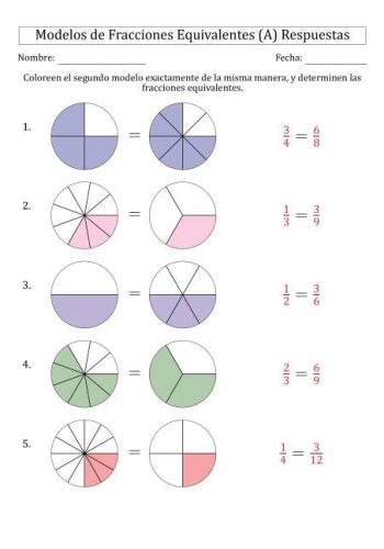 Fracciones equivalentes 5