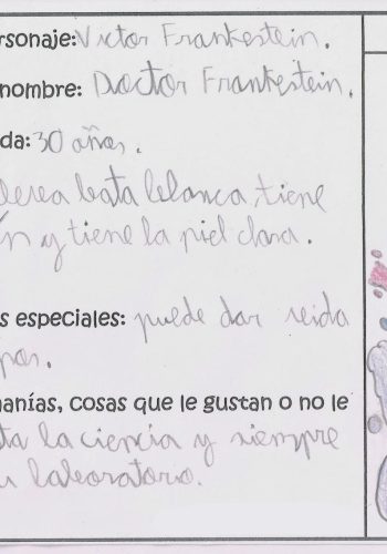 Historial y objetivos del personaje 3
