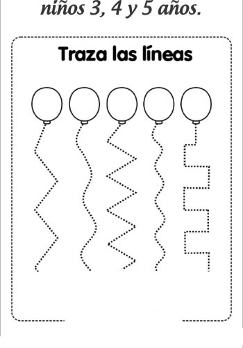 Inicio del aprendizaje de los números y las fichas en educación infantil 1