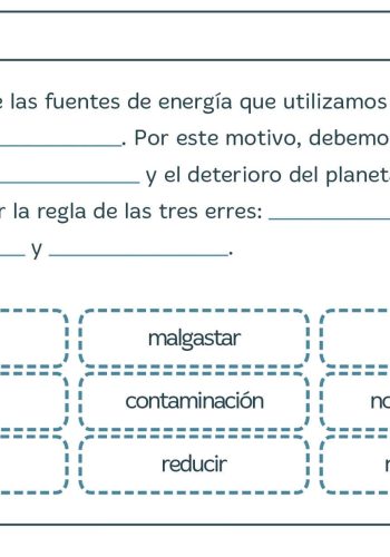 Integración de conceptos básicos de geología, química y biología en las fichas 2