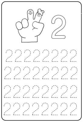 Juegos en línea para el aprendizaje del número 2 1