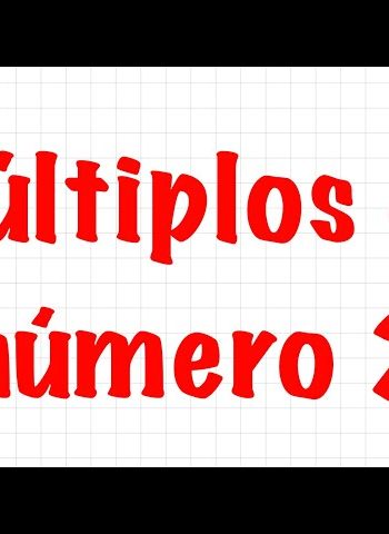 Múltiplos de 2 3