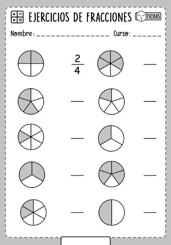 Operaciones básicas con fracciones 2