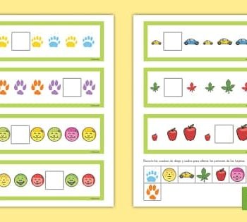 Patrones, emparejamiento, orden y conteo 2