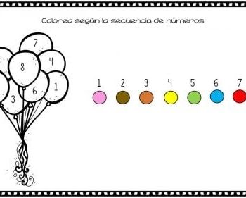 Aprendiendo los colores con tarjetas y fichas de colores para preescolar 2