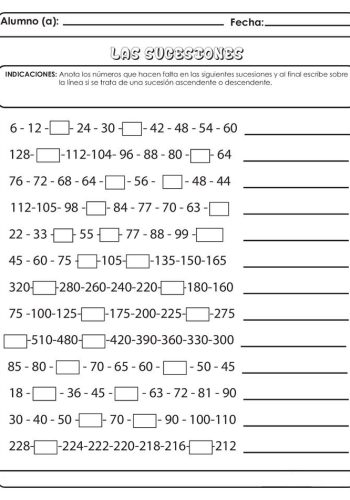 Reforzamiento de conceptos básicos matemáticos 2