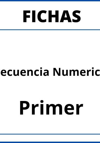 Reforzamiento de la secuencia numérica y el conteo 1