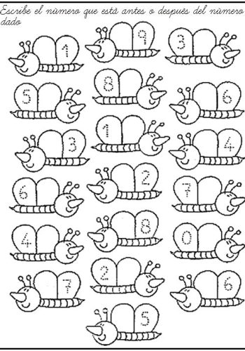 Reforzamiento de la secuencia numérica y el conteo 2