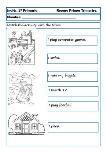 Refuerzo de la práctica de ejercicios de inglés interactivos 2